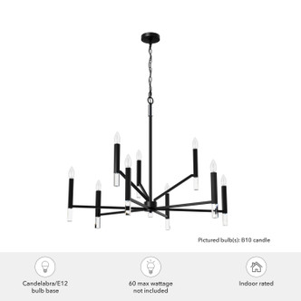 Sunjai Nine Light Chandelier (45232)