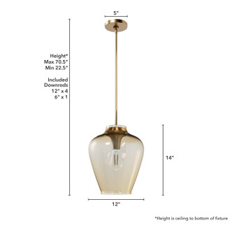 Vidria One Light Pendant (45236)