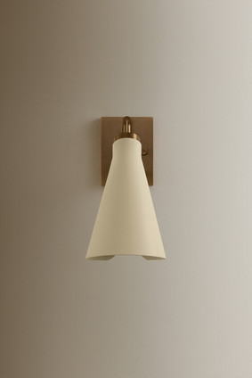 Andersen One Light Wall Sconce (B4314-PBR/SSD)
