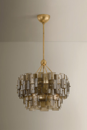 Jacik Six Light Chandelier (F2124-PGL)