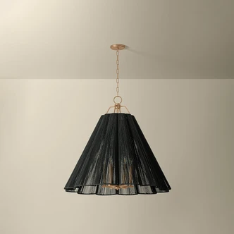 Troy Lighting - F3436-PGL - Six Light Chandelier - Sonoma - Patina Gold Leaf