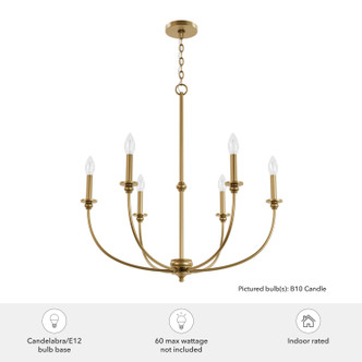 Southcrest Six Light Chandelier (48066)