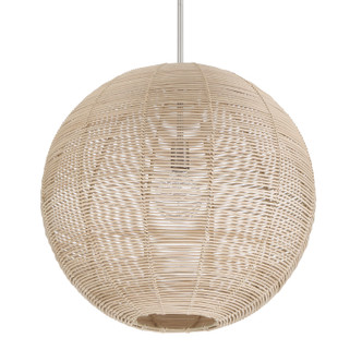 Hunter - 48087 - One Light Pendant - Berkeley - Brushed Nickel