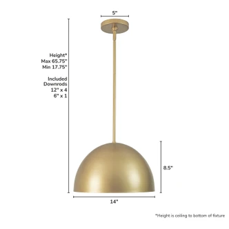 Erling One Light Pendant (48127)