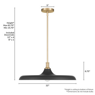 Moriso One Light Pendant (48148)