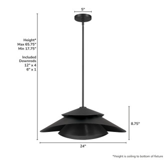 Hiro One Light Pendant (48155)