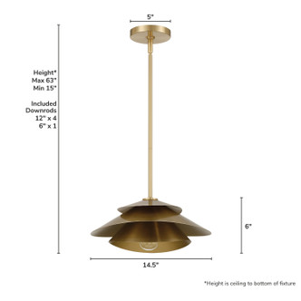 Hiro One Light Pendant (48156)
