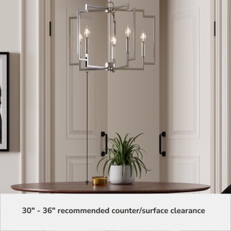 Zoanne Five Light Chandelier (49070)