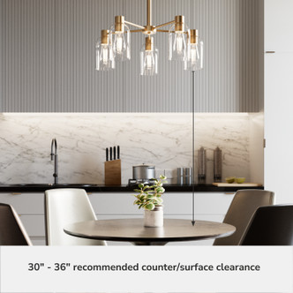 Lochemeade Five Light Chandelier (49082)