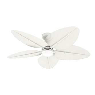 Hunter - 52999 - 52 Ceiling Fan - Tropic View - Matte White
