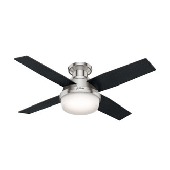 Hunter - 59243 - 44 Ceiling Fan - Dempsey - Brushed Nickel
