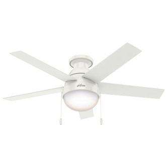 Hunter - 59269 - 46 Ceiling Fan - Anslee - Fresh White