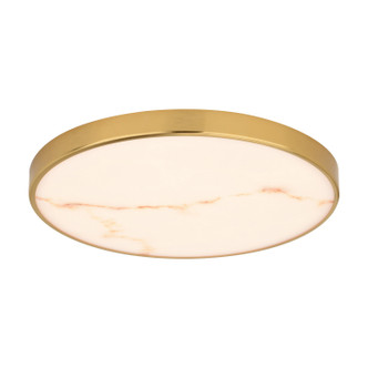 Vaxcel - C0355 - LED Flush Mount - Aurelia - Brushed Brass