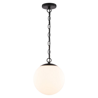 Vaxcel - P0455 - One Light Pendant - Linden - Matte Black