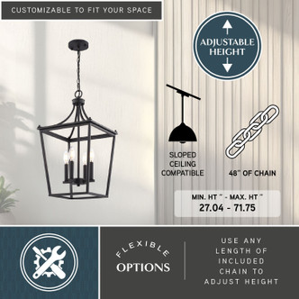Cottage Grove Four Light Pendant (P0466)