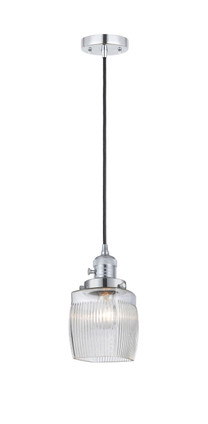 Innovations - 201CSW-PC-G302-LED - LED Mini Pendant - Franklin Restoration - Polished Chrome