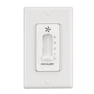 Kichler - 337012WH - 4 Speed Fan Slide Control - Accessory - White Kichler - 337012WH - 4 Speed Fan Slide Control - Accessory - White
