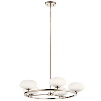 Kichler - 52223PN - Six Light Chandelier - Pim - Polished Nickel Kichler - 52223PN - Six Light Chandelier - Pim - Polished Nickel