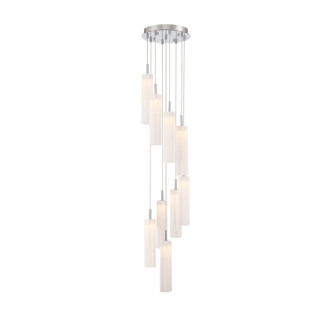 Crystorama - ADD-405-CH-WH - LED Pendant - Addis - Polished Chrome