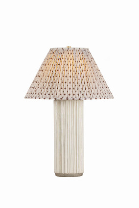 Hudson Valley - L5431-AGB/CFI-P202 - One Light Table Lamp - Crestwood - Aged Brass