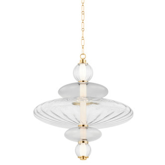 Hudson Valley - 2625-AGB - LED Pendant - Williams - Aged Brass