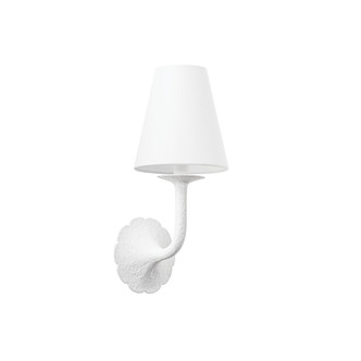 Hudson Valley - 2801-WP - One Light Wall Sconce - Winnipeg - White Plaster