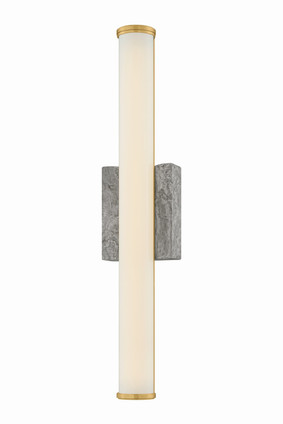 Hudson Valley - 3431-AGB - LED Wall Sconce - Stony Point - Aged Brass