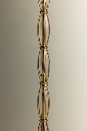 Bleecker One Light Floor Lamp (L2463-AGB)