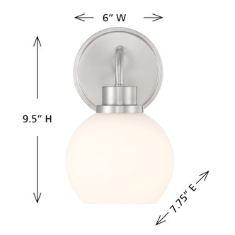 One Light Wall Sconce (M90112BN)