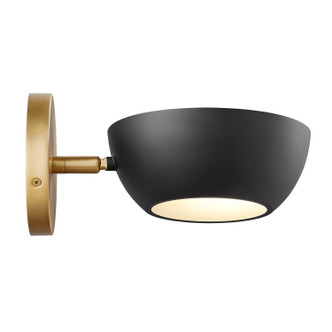 One Light Wall Sconce (M90113MBKNB)