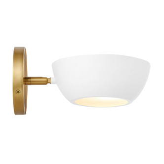 One Light Wall Sconce (M90113WHNB)