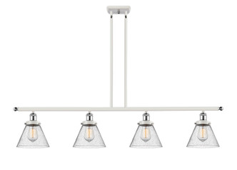 Innovations - 916-4I-WPC-G44-LED - LED Island Pendant - Ballston Urban - White Polished Chrome