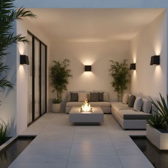 Kakudo LED Wall Lantern (SLO1301TXB)