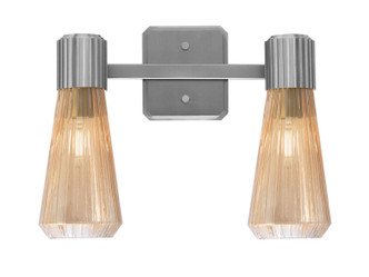 Toltec Lighting - 4822-GP-883 - Two Light Bath Bar - Everleigh - Graphite