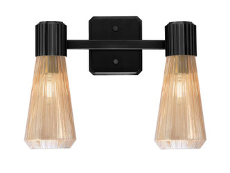 Toltec Lighting - 4822-MB-883 - Two Light Bath Bar - Everleigh - Matte Black