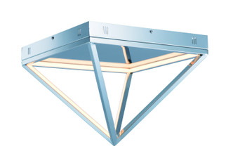 ET2 - E20811-PC - LED Flush Mount - Pyramid - Polished Chrome