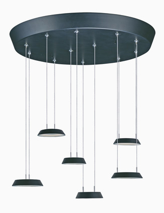 ET2 - E20904-BK - LED Pendant - Quantum LED - Black