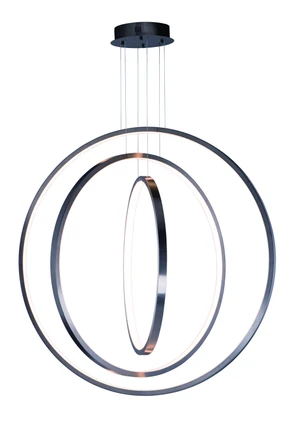 ET2 - E21430-BGM - LED Pendant - Brim - Brushed Gunmetal