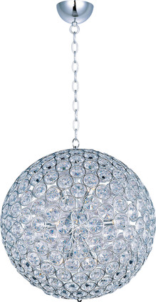ET2 - E24017-20PC - 12 Light Pendant - Brilliant - Polished Chrome