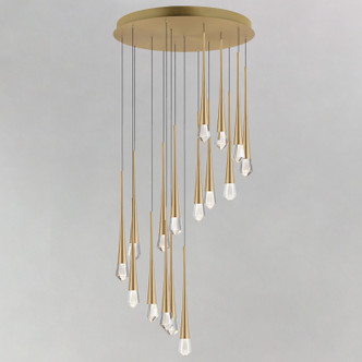 Pierce LED Pendant (E24230-122GLD)