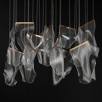 Rinkle LED Pendant (E24878-133FG)