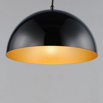 Hemisphere LED Pendant (E24902-GBGLD)