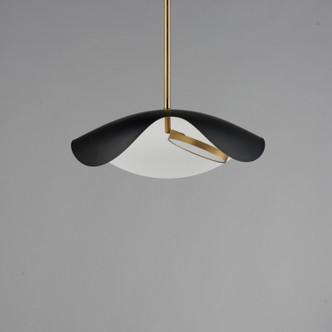 Carmen LED Pendant (E24964-WTBKGLD)