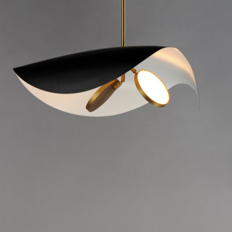 Carmen LED Pendant (E24966-WTBKGLD)
