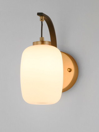 Soji LED Wall Sconce (E25061-92BKGLD)