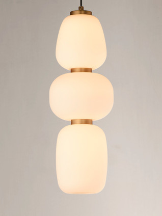 Soji LED Pendant (E25067-92BKGLD)
