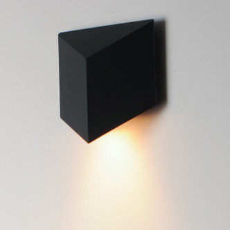 Fractal LED Outdoor Wall Sconce (E41561-BK)