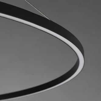 Groove 5CCT LED Pendant (E52736-BK)
