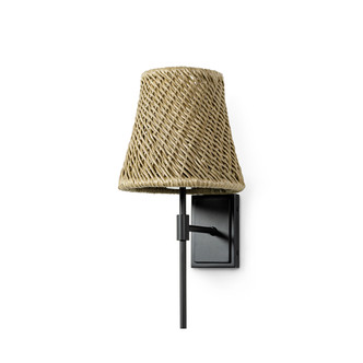 Palecek - 2106-79 - Outdoor Wall Sconce - Augustine - Charcoal