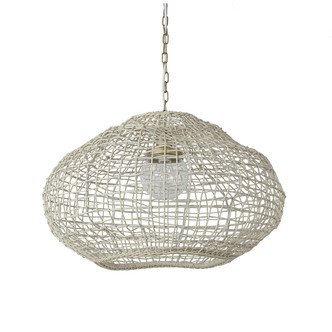 Palecek - 2138-79 - One Light Pendant - Belvedere - Whitewash
